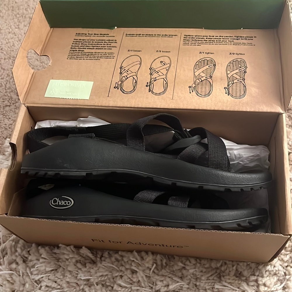 Black Chacos!